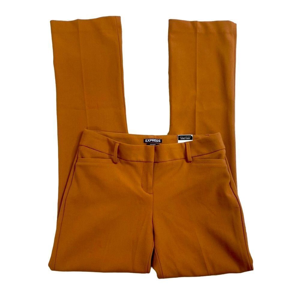 Express Columnist Barely Boot Trouser Pants Sz 0 - image 5